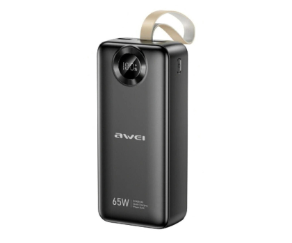 Powerbank AWEI Powerbank PA-34 30000mAh 65W Fast charging czarny
